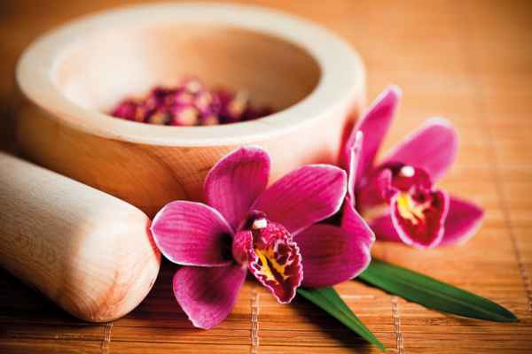 Carta da parati Orchidee Zen