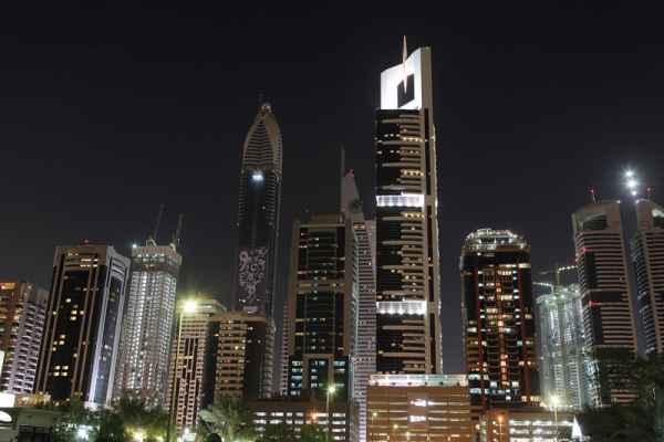 Carta da parati Dubai Skyline