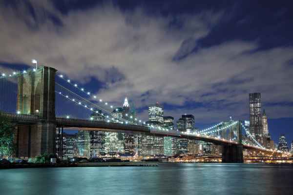 Carta da parati New York Brooklyn Bridge